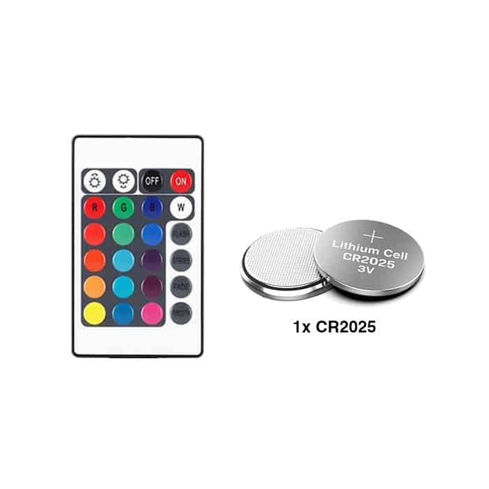 Elemkészlet a GlowWaterLights LED lámpákhoz (13 db)