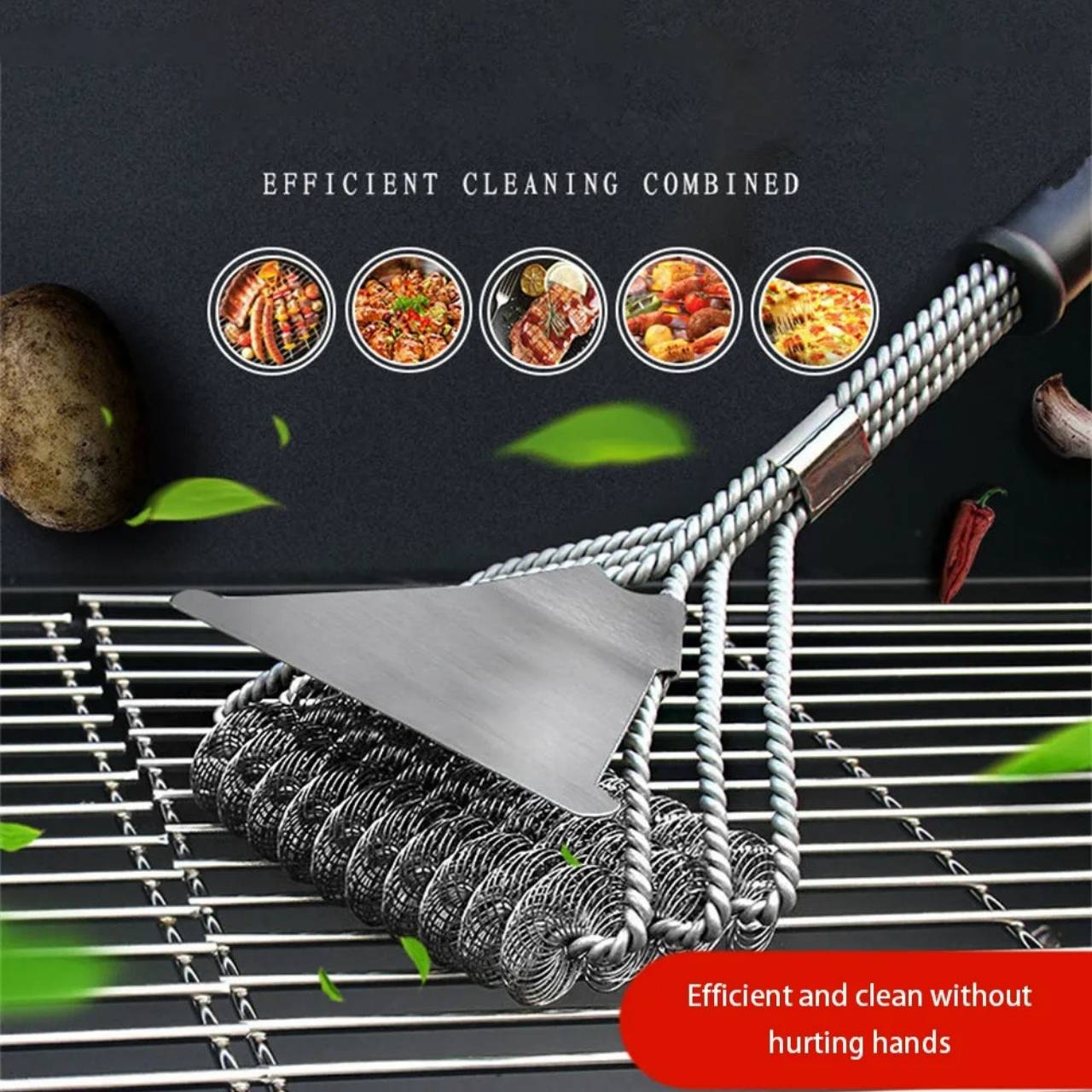 BrushGrill, grill tisztító kefe - Image 3