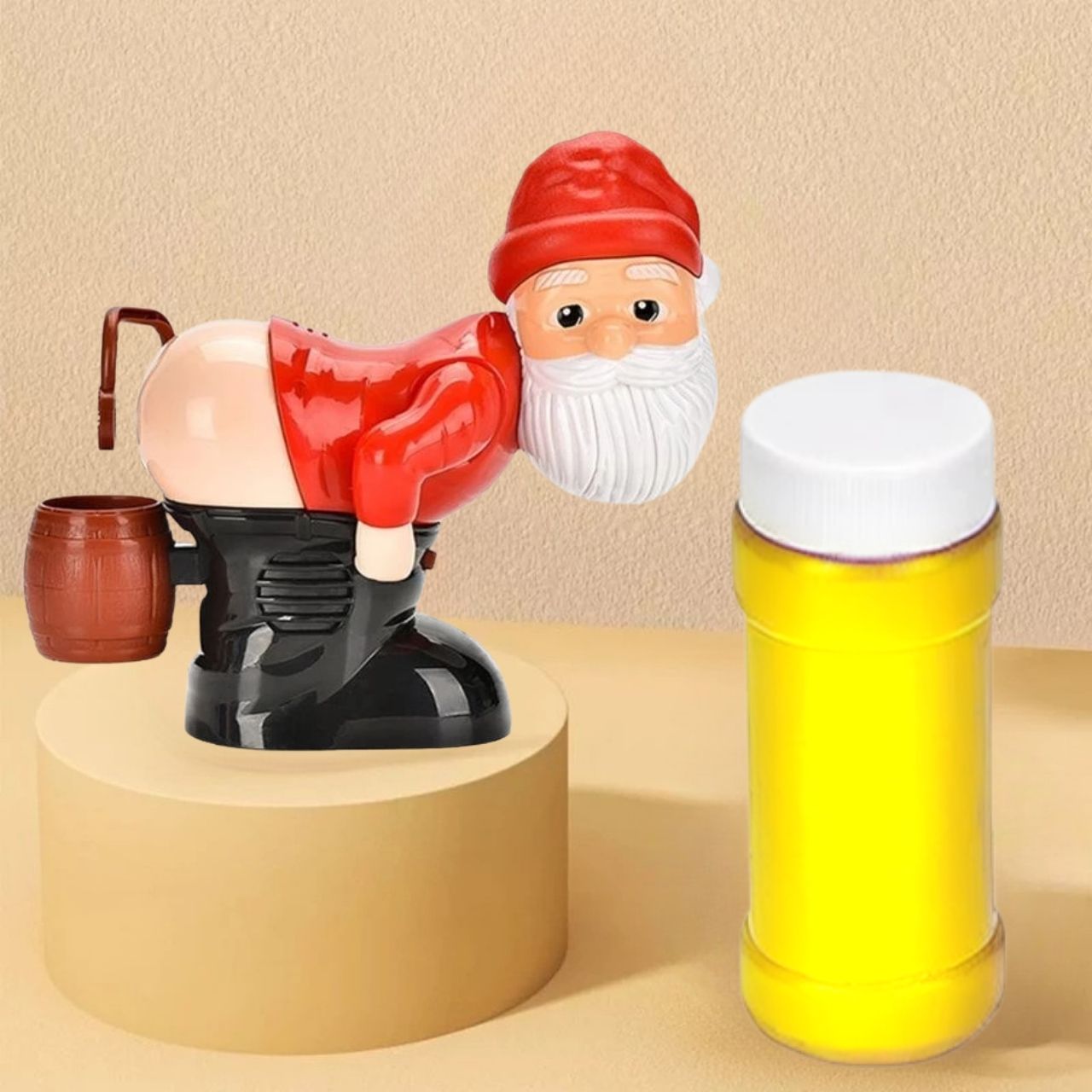 Buborékok, szappanbuborék folyadék a BlowSanta játékhoz