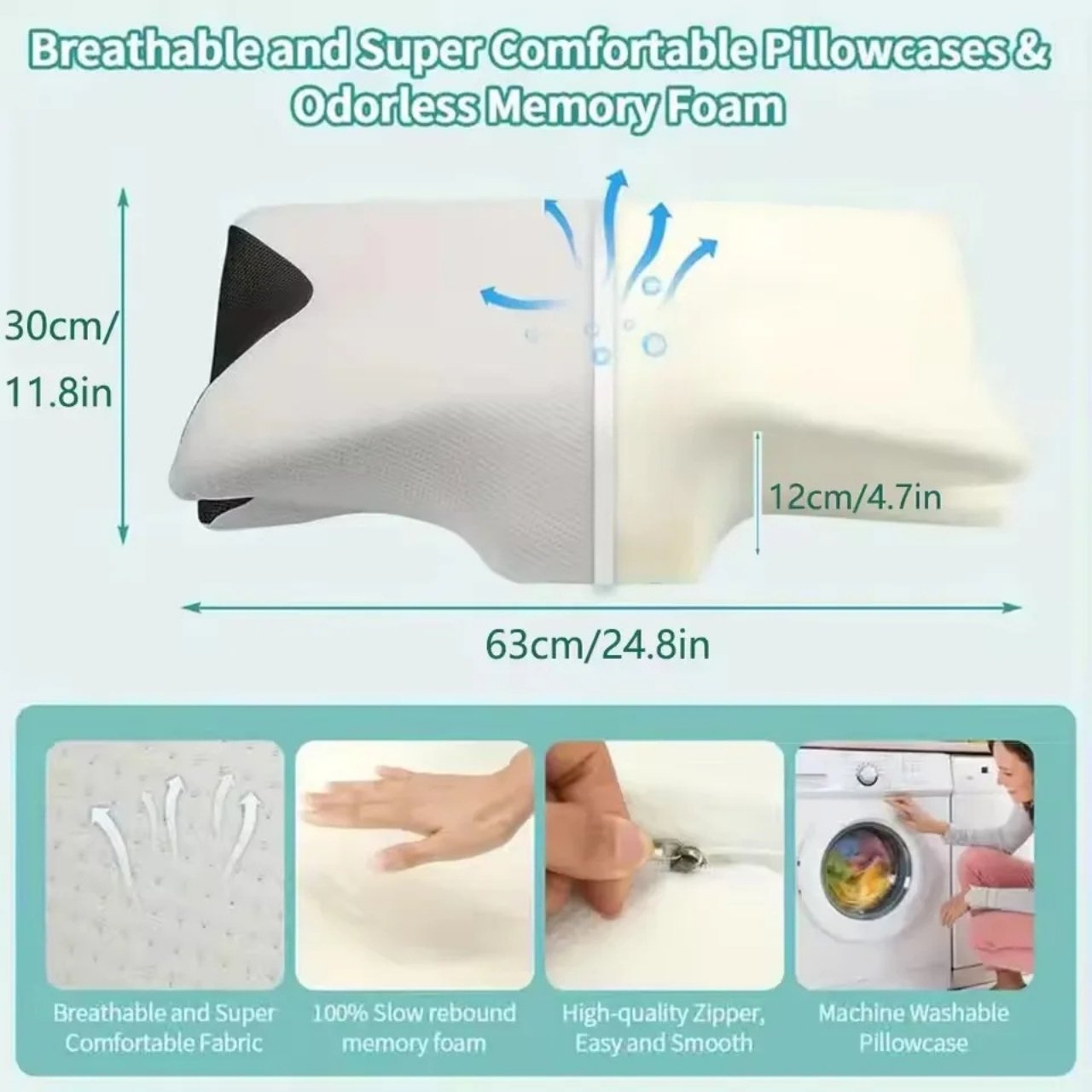 ButterflyPillow, ergonomikus memóriahabos párna