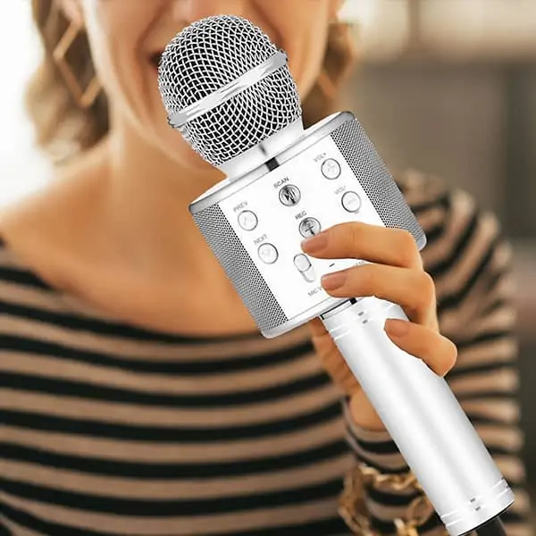 CaraokeStar, vezeték nélküli mikrofon hangszóróval karaokehoz - Image 2