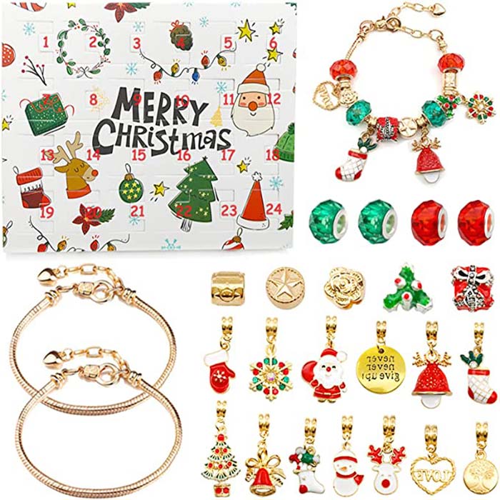 CharmsGiftSet, különleges naptár a karácsonyi ünnepekre – készítse el saját karkötőjét - Image 3