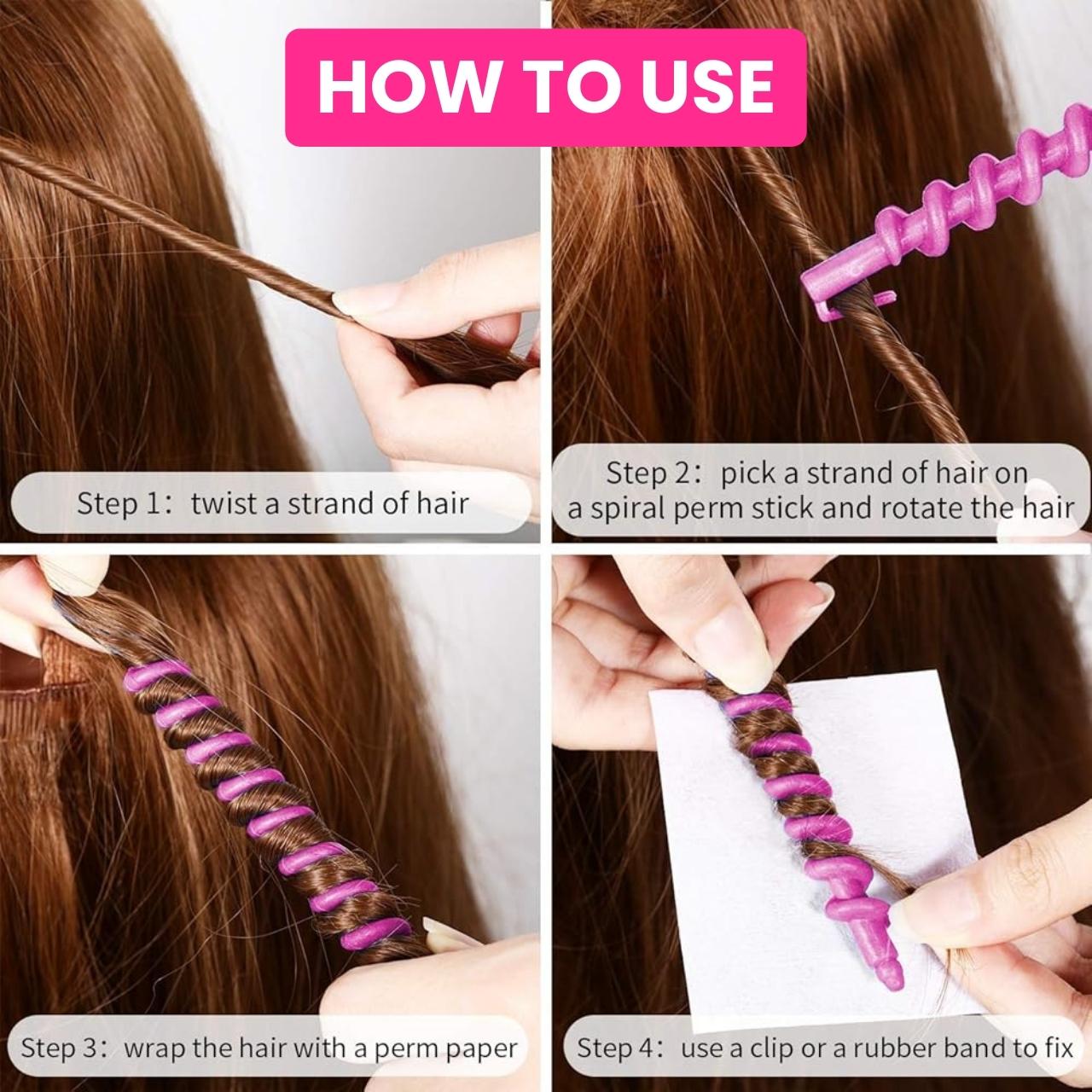 Curlsy, spirál hajcsavarók a tökéletes fürtökért - Image 9