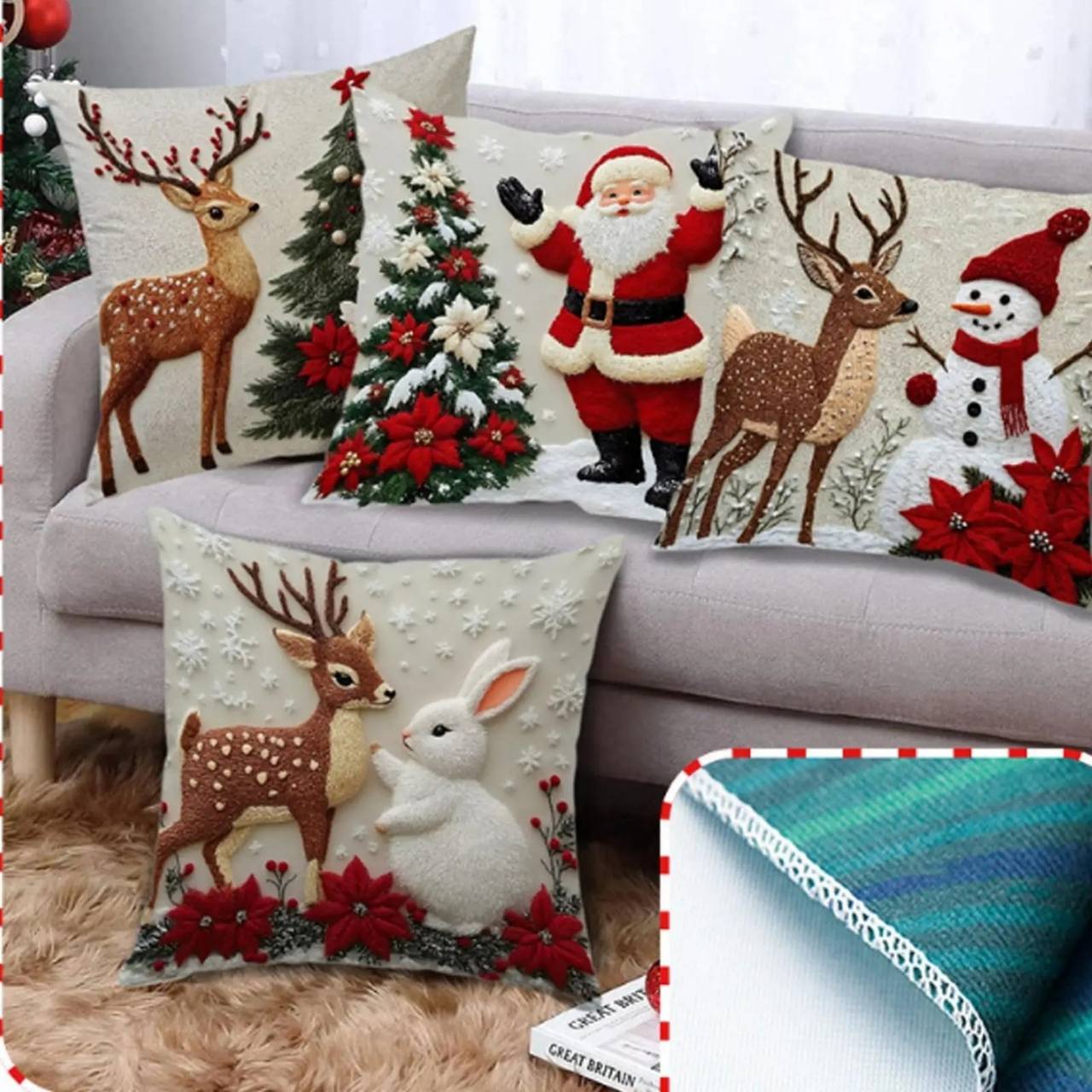 CutePillows, karácsonyi párnahuzatok (4 darab) - Image 8