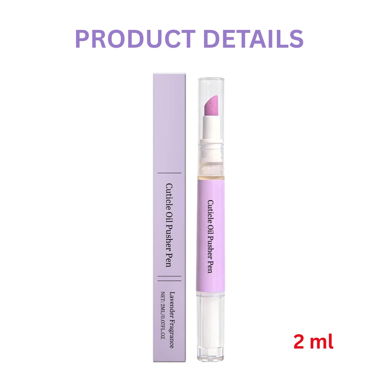 2 az 1-ben körömápoló toll, CuticleOil - Image 11