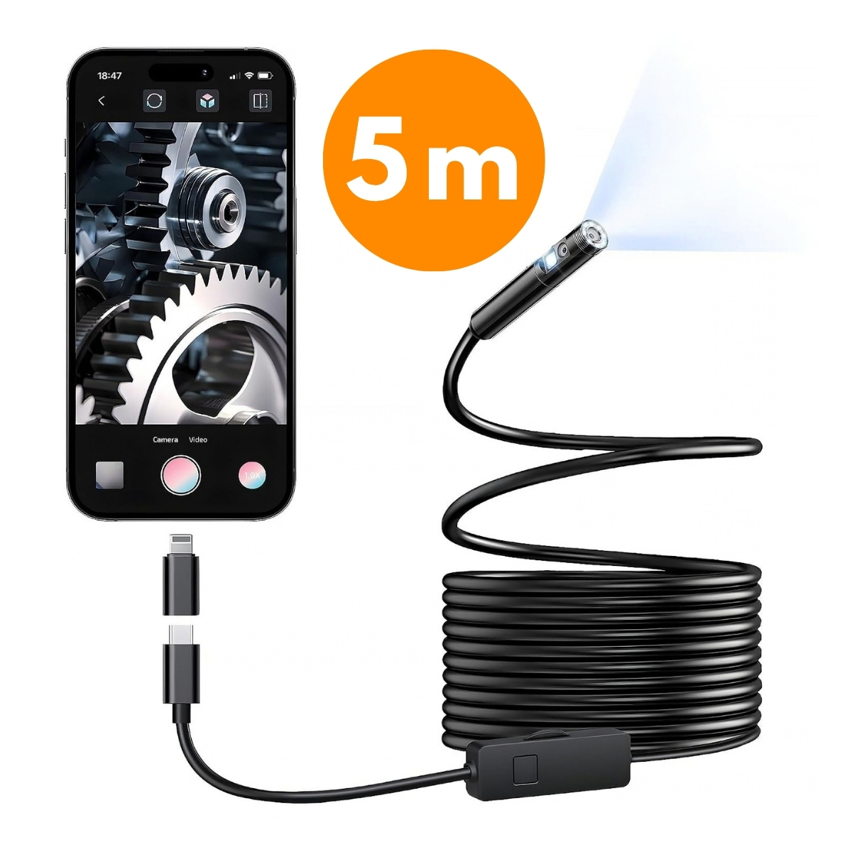 Endoszkópos kamera telefonhoz, EndoCam - Image 1
