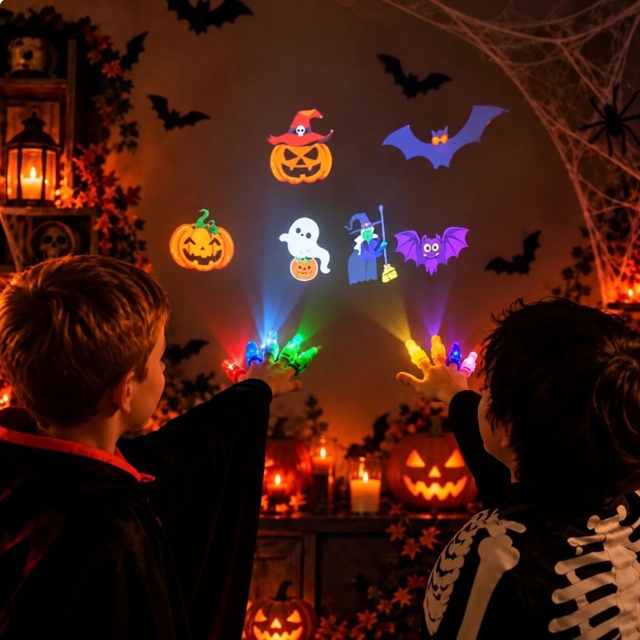LED-es ujjprojektorok – Halloween, FingerLights - Image 6