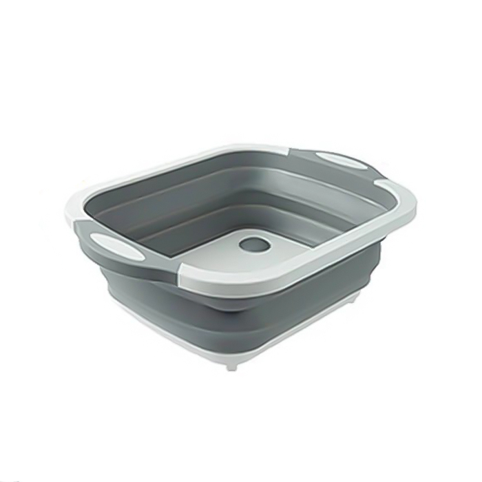 FoldableStrainer, többfunkciós szűrő, tárolóedény és vágódeszka egyben