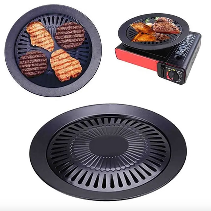 GrillPan, egy grill lap, amely kültéri és beltéri használatra is alkalmas