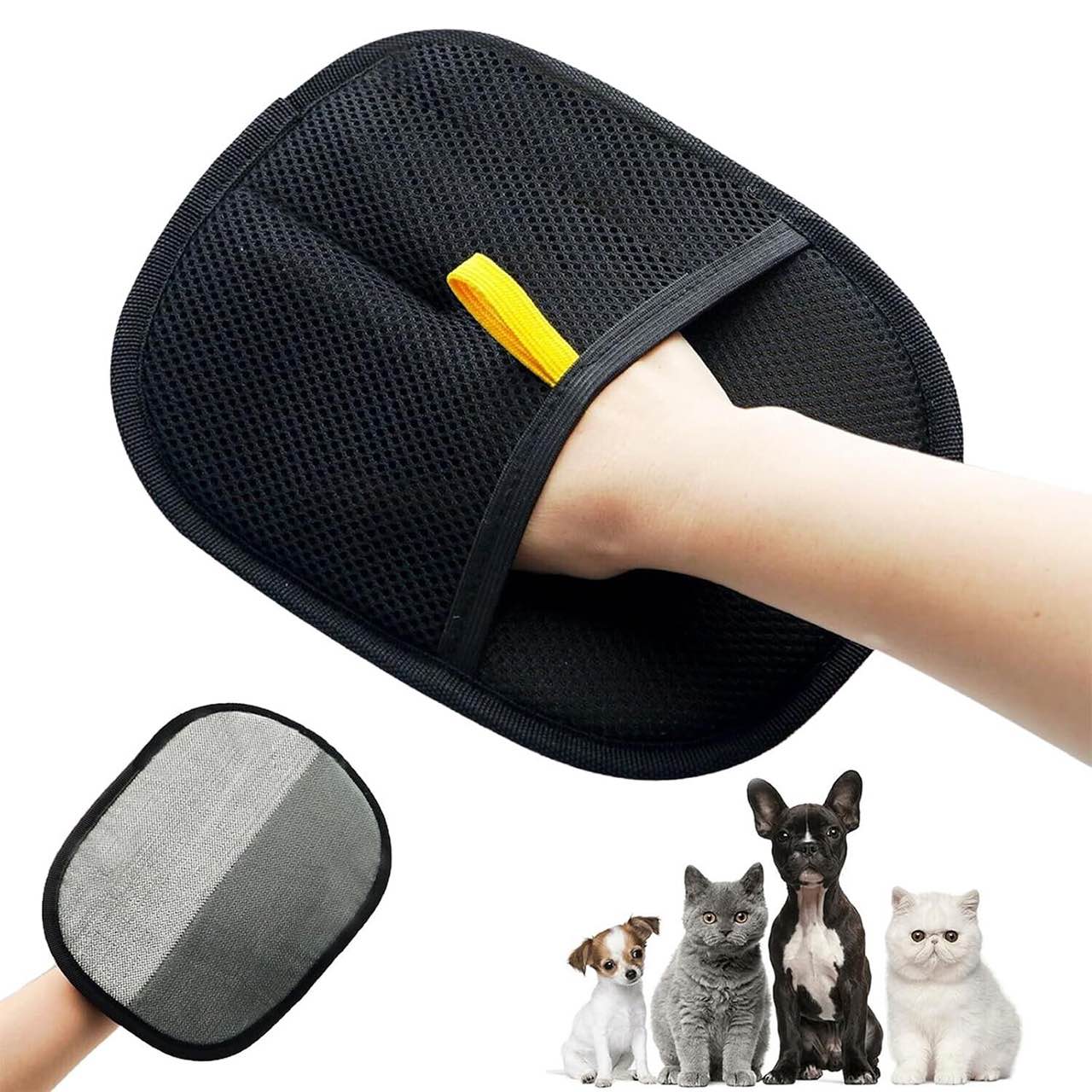 GroomyGlove, duplaoldalas állatápoló kesztyű - Image 1