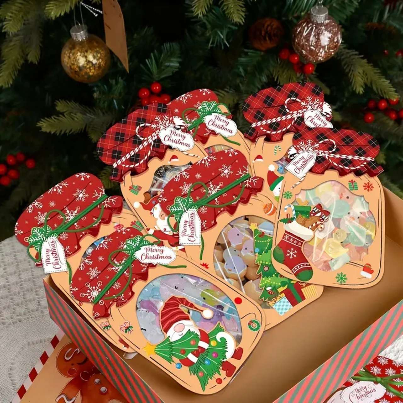 JarGifts, Karácsonyi Ajándékkártya Készlet (48 db) - Image 4