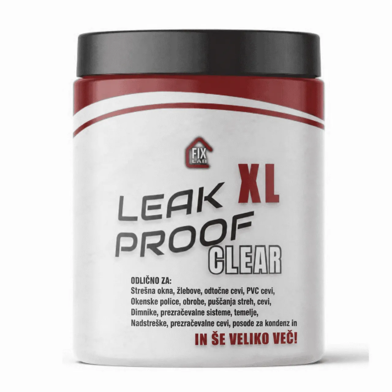 Átlátszó bevonat repedések tömítésére, LeakProof - Image 2
