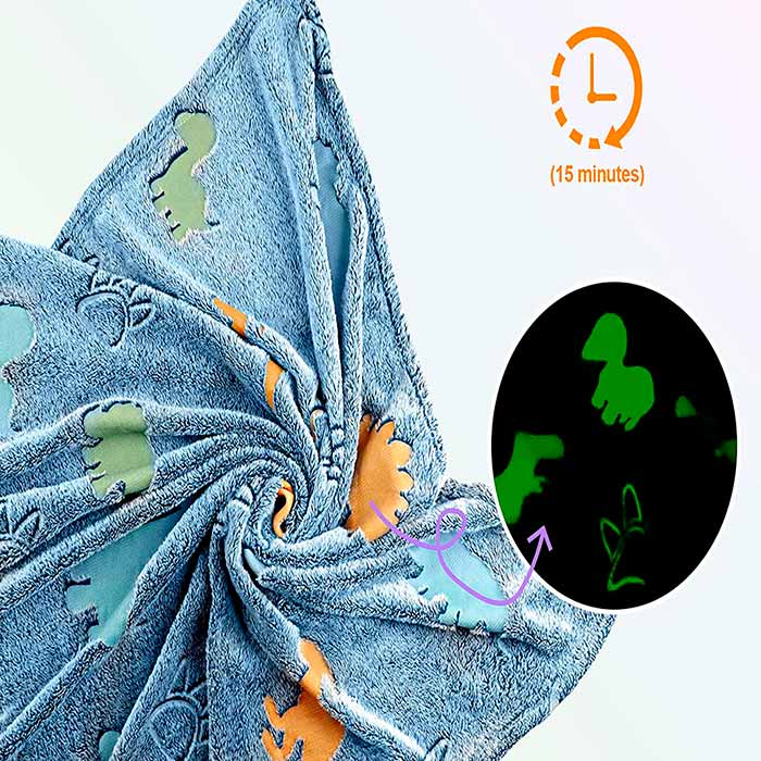 LuminousBlanket, a baba takaró, amely sötétben világít - Image 3