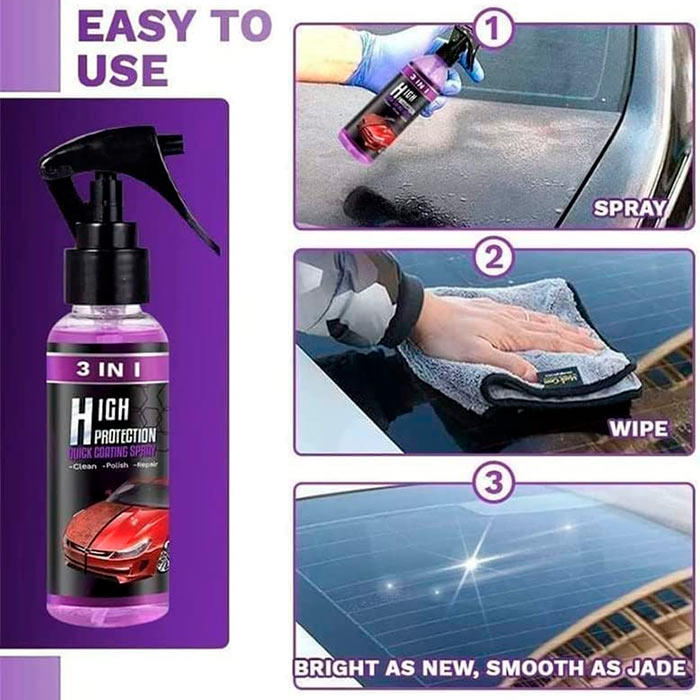 NanoSpray, 3 az 1-ben autóvédő spray - Image 8