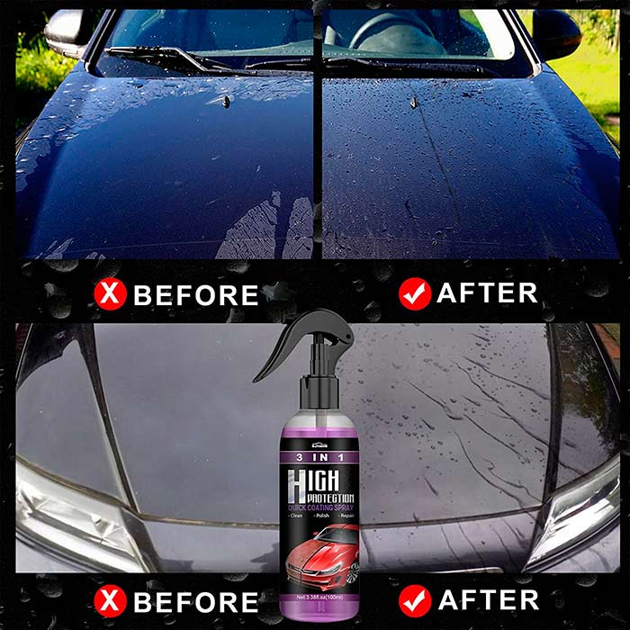Az autó védő spray hosszan tartó védelmet nyújt