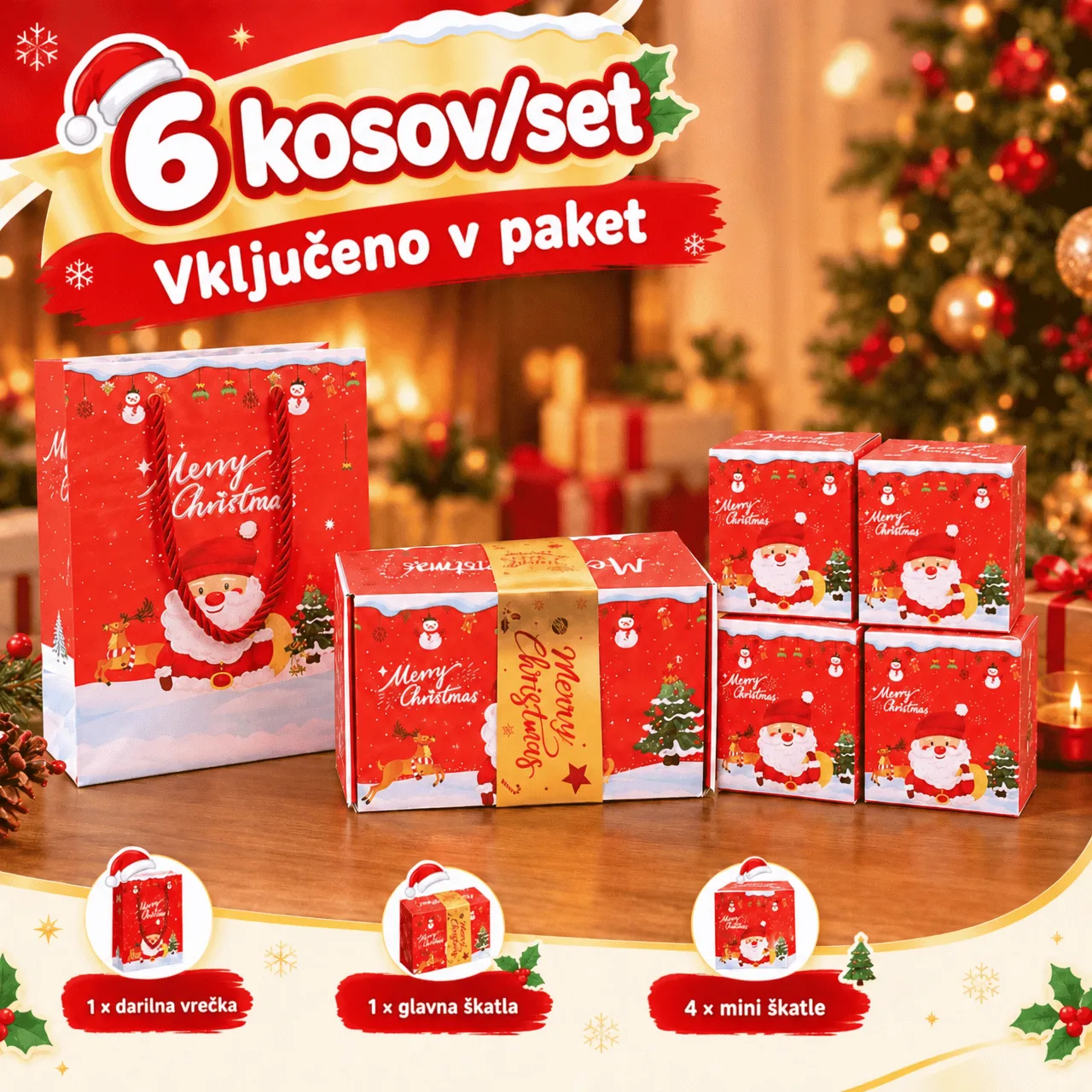 Christmas Surprise Gift Box, PopOut - Image 2