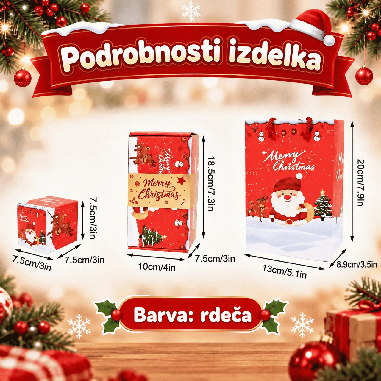 Christmas Surprise Gift Box, PopOut - Image 3