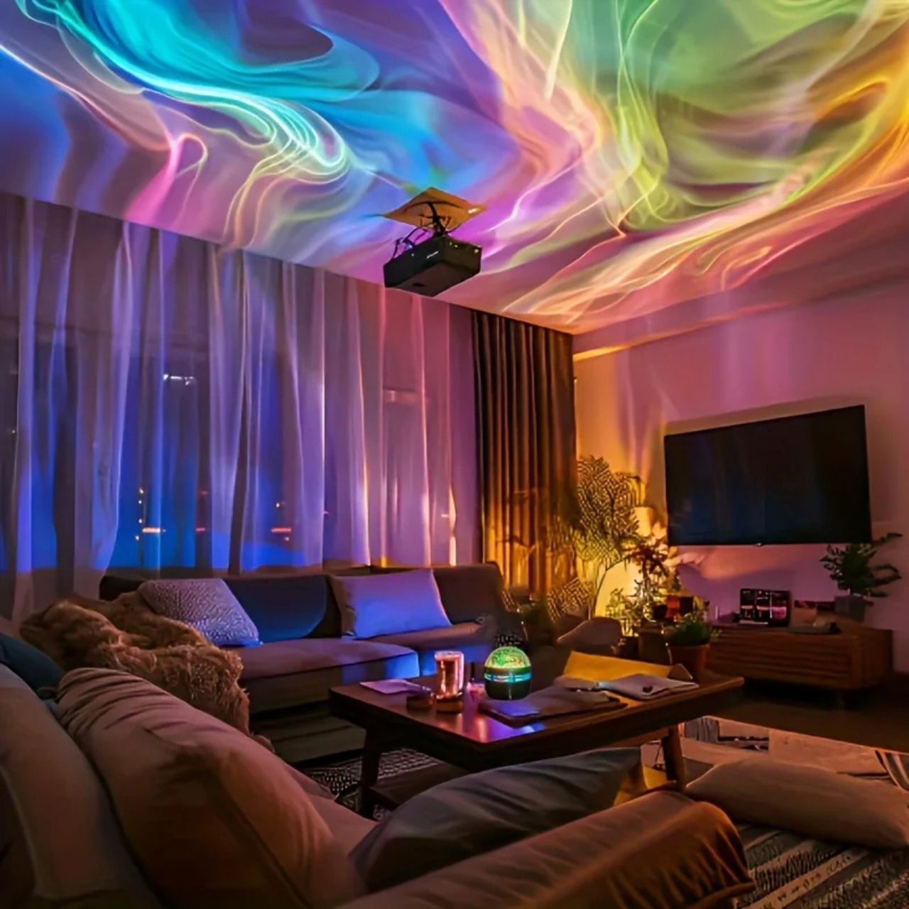 SkyStarry, LED éjszakai lámpa csillagos égbolttal - Image 3
