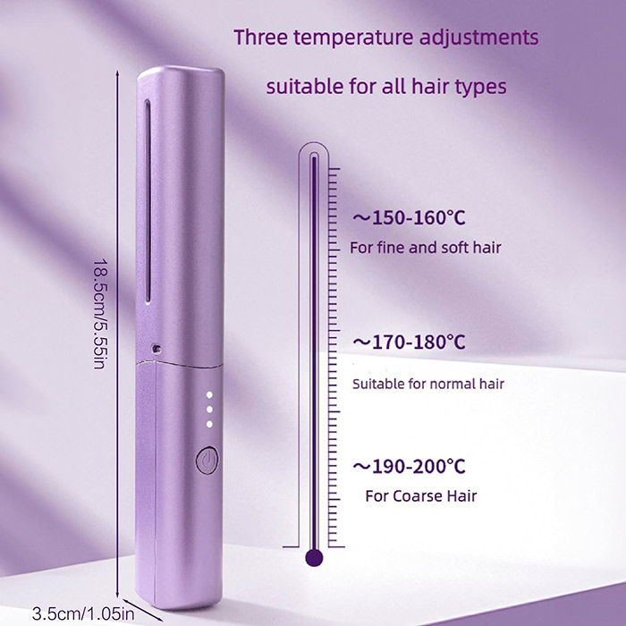 StraightHair, hordozható fésű alakú hajegyenesítő - Image 2