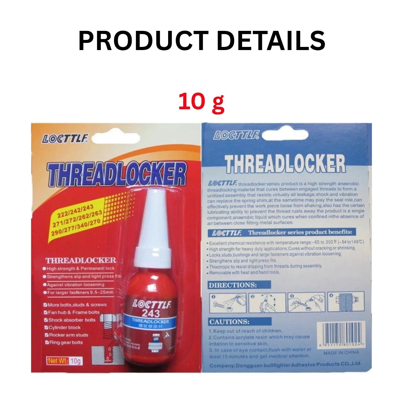 Menetrögzítő ragasztó, ThreadLocker - Image 10