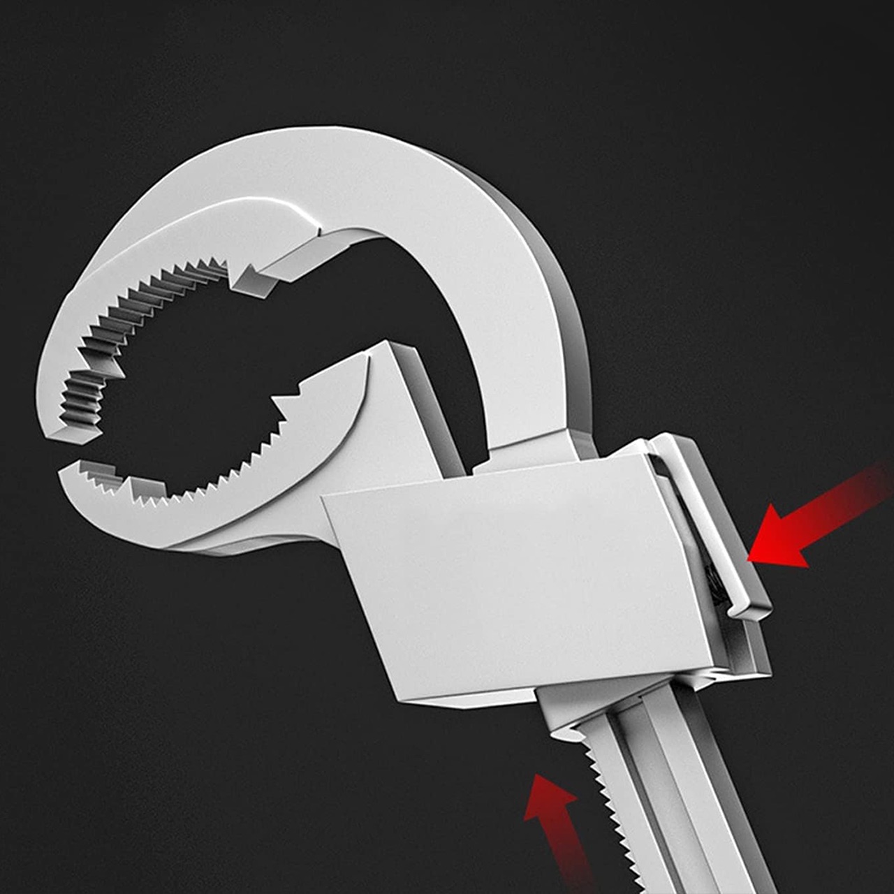 UniWrench, univerzális, kétoldalas állítható csavarkulcs - Image 5