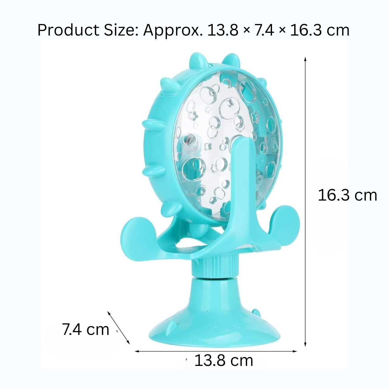 WheelToy, interaktív forgó macska- és kutyaeledel játék - Image 1