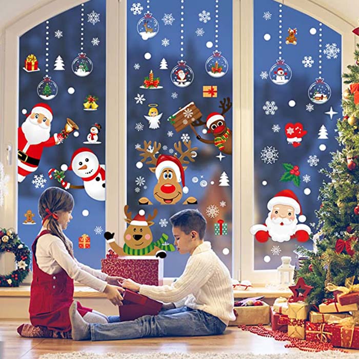 Egyedi karácsonyi díszek - díszítsen ablakokat, ajtókat, tükröket, bútorokat vagy csempéket!