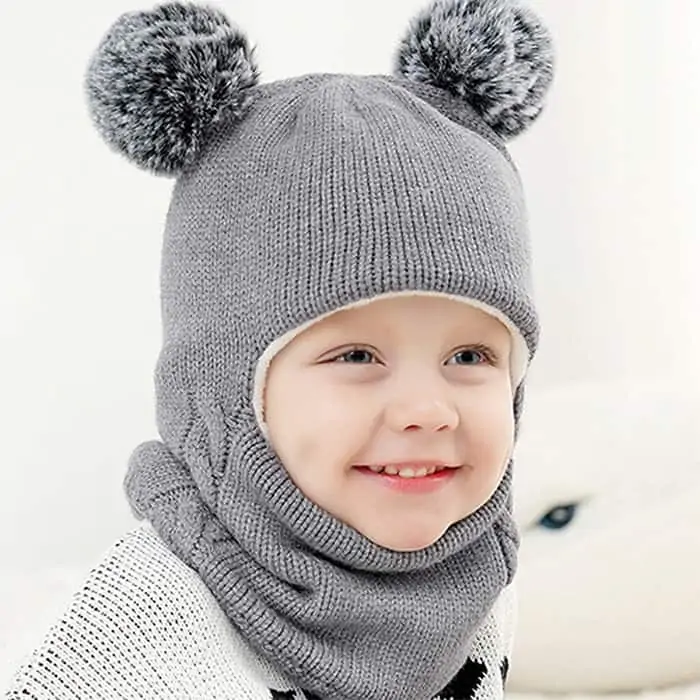 WinterHat, baba téli sapka, amely takarja és melegben tartja a fejet, a nyakat és a füleket - Image 5