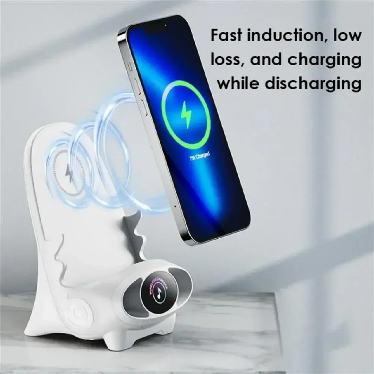 WirelessCharger, egy vezeték nélküli gyors töltő és telefontartó egyben
